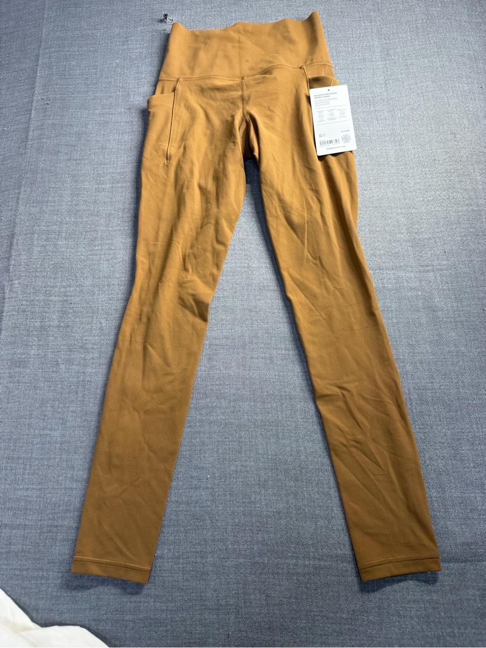 Athleta High-Waist Jeggings in Mustard